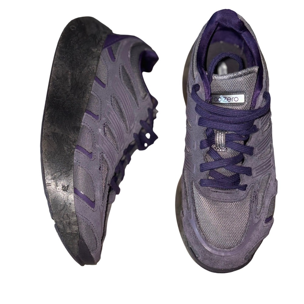Adidas Adizero Aruka Grey Strata Aurora Black Plum US sz 7.5